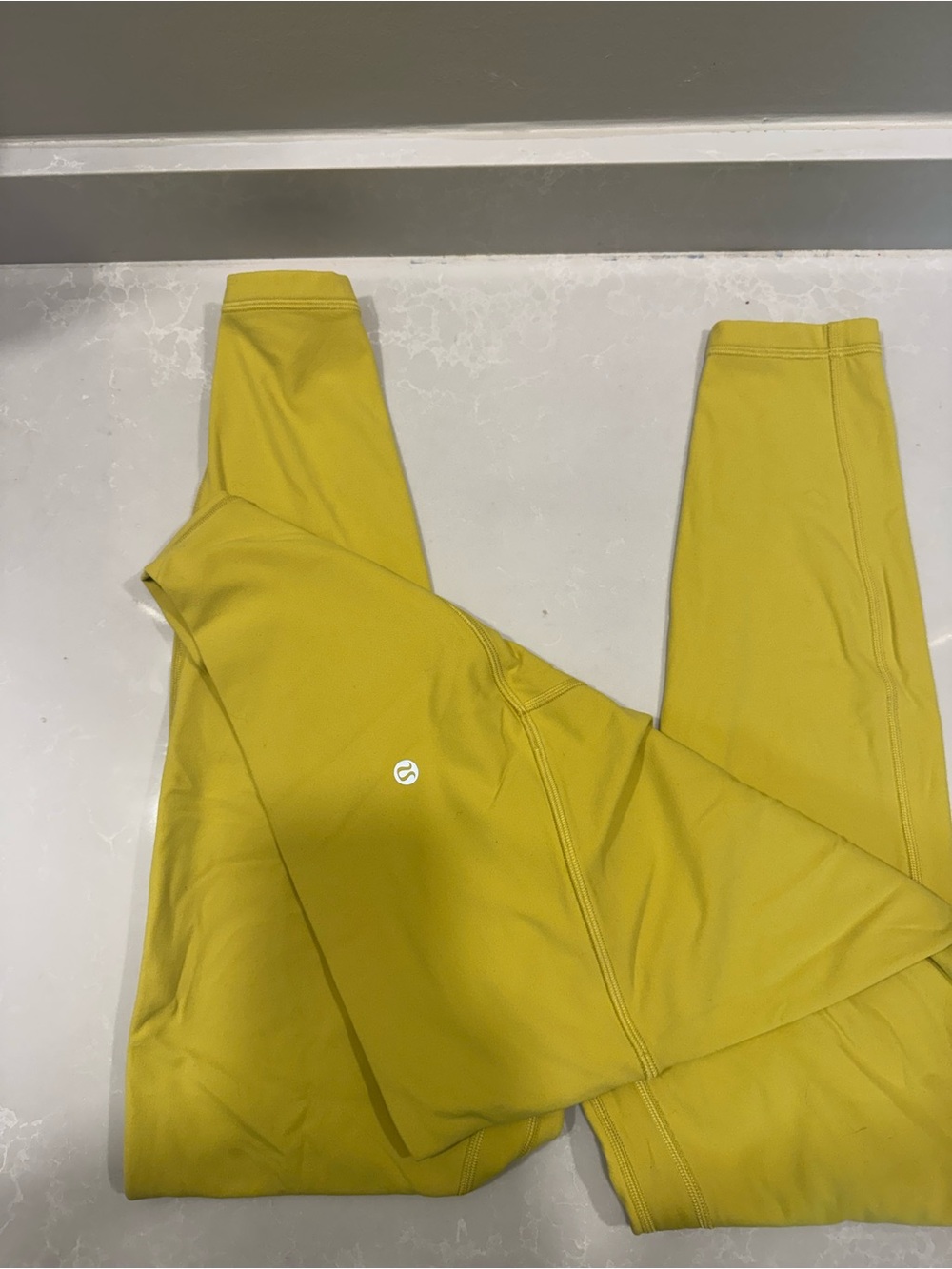 Lululemon Align High-Rise Pant 28" Yellow Soleil Size 10, used